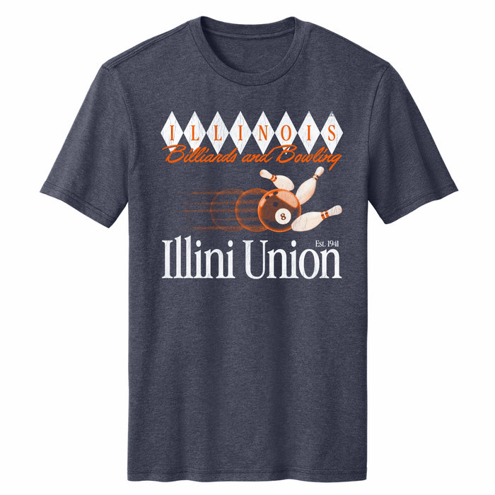 Illini Union Billiards and Bowling T-Shirt