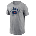 Illinois Nike Basic Grey Golf T-Shirt