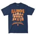 Illinois Basketball 2025-26 NIL Roster Tee