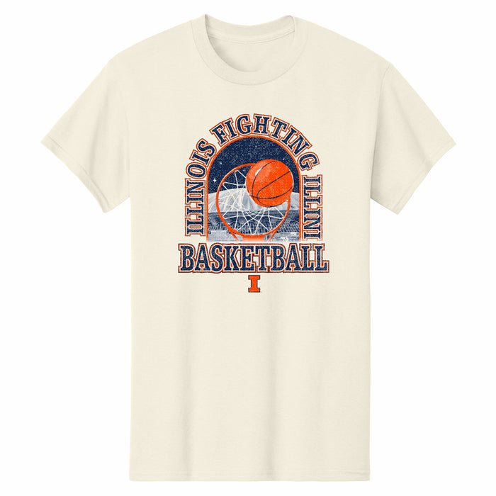 Illinois Basketball Arch State Farm Center Tee