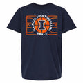 Illinois Basketball Court Youth Navy T-Shirt