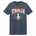 Illinois Basketball Coach Fletcher Strength T-Shirt