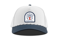 Illinois Basketball Hat Two-Tone Navy/White Patch