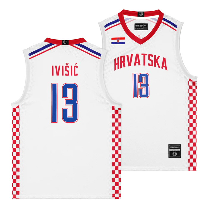 Illinois Basketball Tomislav Ivisic #13 International Croatia Jersey