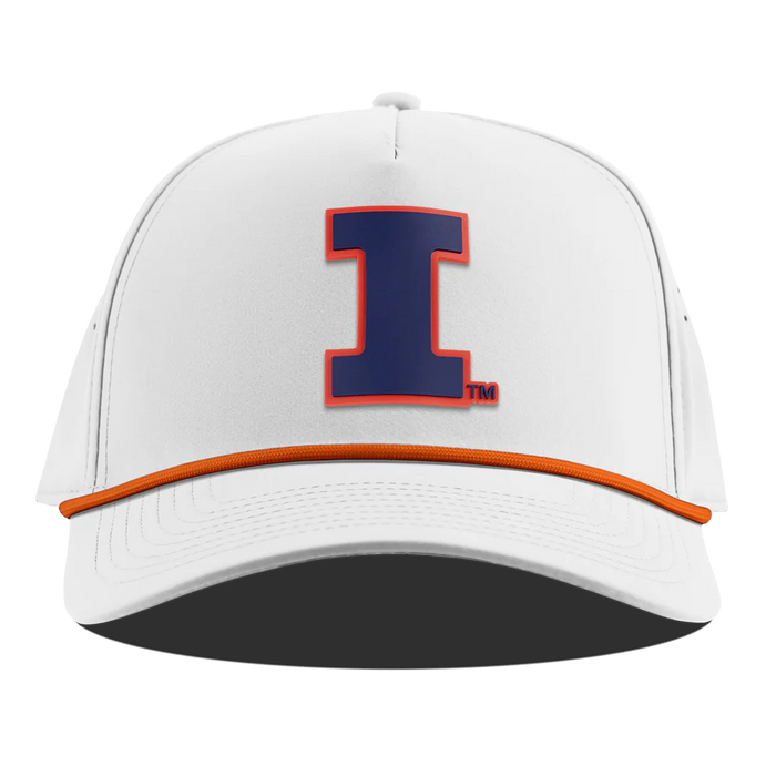 Illinois Branded Bills Curved 5 Panel Rope Hat