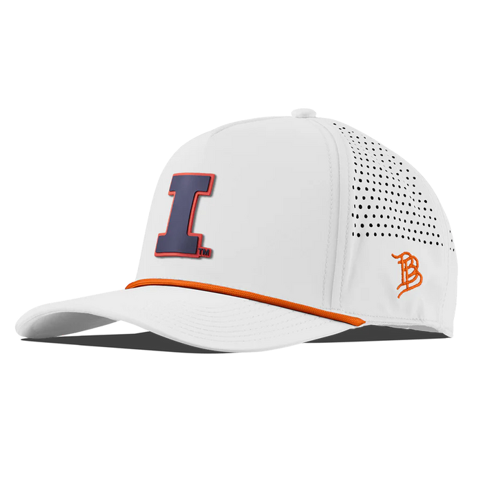 Illinois Branded Bills Curved 5 Panel Rope Hat