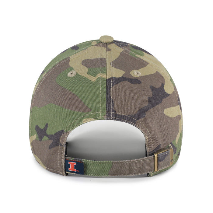 Illinois Camo Clean Up Hat