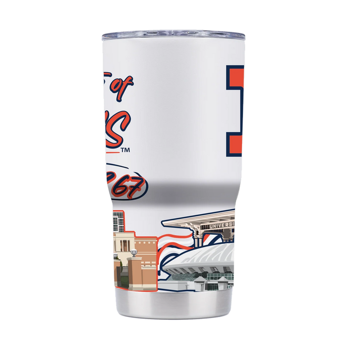 Illinois Campus Icons 20oz Tumbler