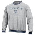 Illinois Champion Reverse Weave Ribbed Crew