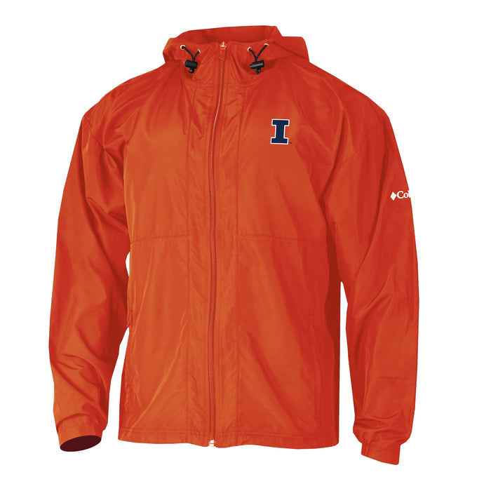 Illinois Columbia Orange Prodigy Windbreaker