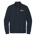 Illinois Dad Quarter-Zip Navy Script