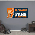ILLINOIS FANS FOREVER 4X8 BANNER