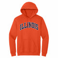 Illinois Fighting Illini 2-Color Arch Hoodie