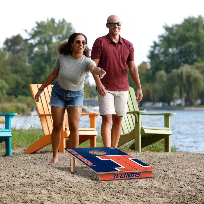 Illinois Fighting Illini 2’ x 3’ Cornhole Game