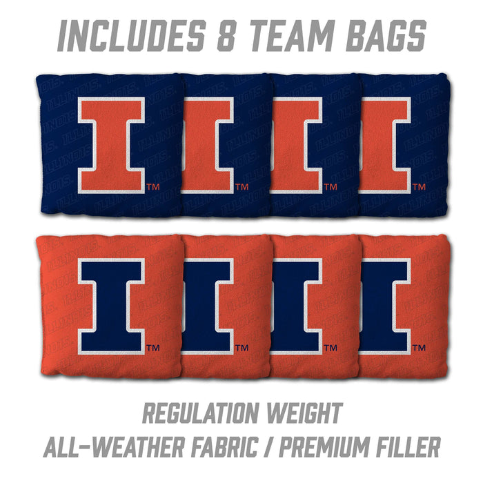 Illinois Fighting Illini 2’ x 3’ Cornhole Game