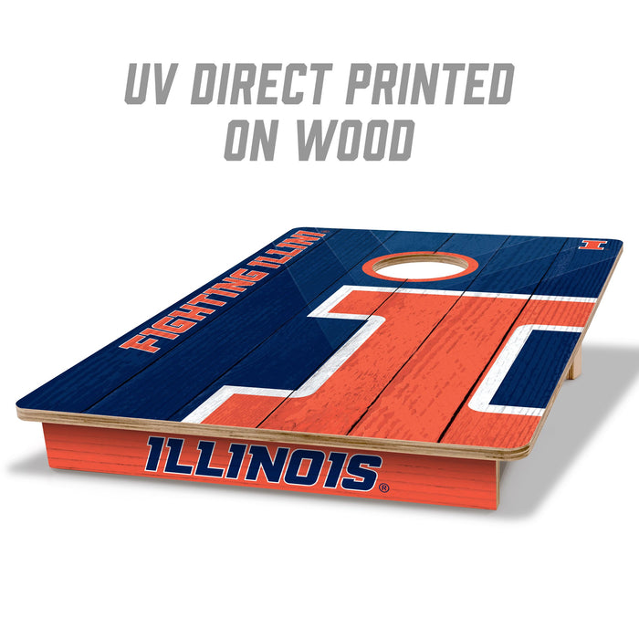 Illinois Fighting Illini 2’ x 3’ Cornhole Game