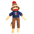 Illinois Fighting Illini 20" Sock Monkey
