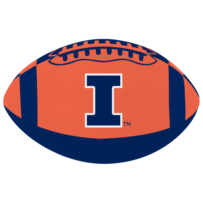 Illinois Fighting Illini 4" Poly Stuffed Football