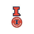 Illinois Fighting Illini Acrylic Magnet Set