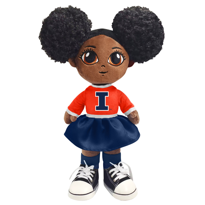 Illinois Fighting Illini Amari Plush Cheer Doll
