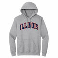 Illinois Fighting Illini Arch 2-Color Hoodie