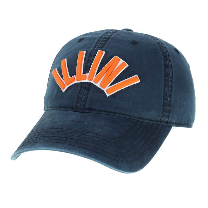 Illinois Fighting Illini Arched Navy Hat