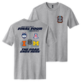 Illinois Fighting Illini Basketball Final Four Field Heather Tee Short Sleeve Tee