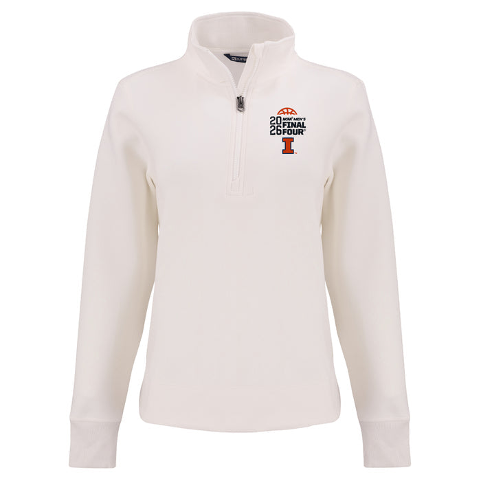 Illinois Fighting Illini Basketball Final Four Ladies Roam Versatility Quarter-Zip Jacket