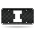 Illinois Fighting Illini Block I License Plate