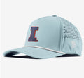 Illinois Fighting Illini Branded Bills Curved 5 Panel Rope Hat- Sky Blue