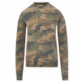 Illinois Fighting Illini Camo Script Long-Sleeve Tee