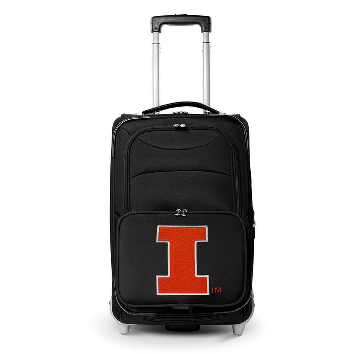 Illinois Fighting Illini Carry-On Soft Sided Rolling Luggage