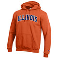 Illinois Fighting Illini Champion Powerblend Twill Hoodie