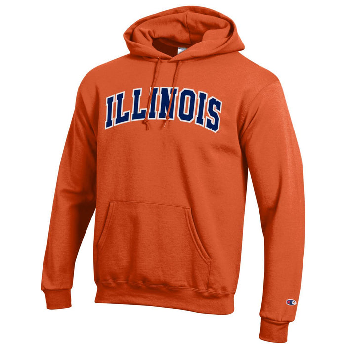 Illinois Fighting Illini Champion Powerblend Twill Hoodie