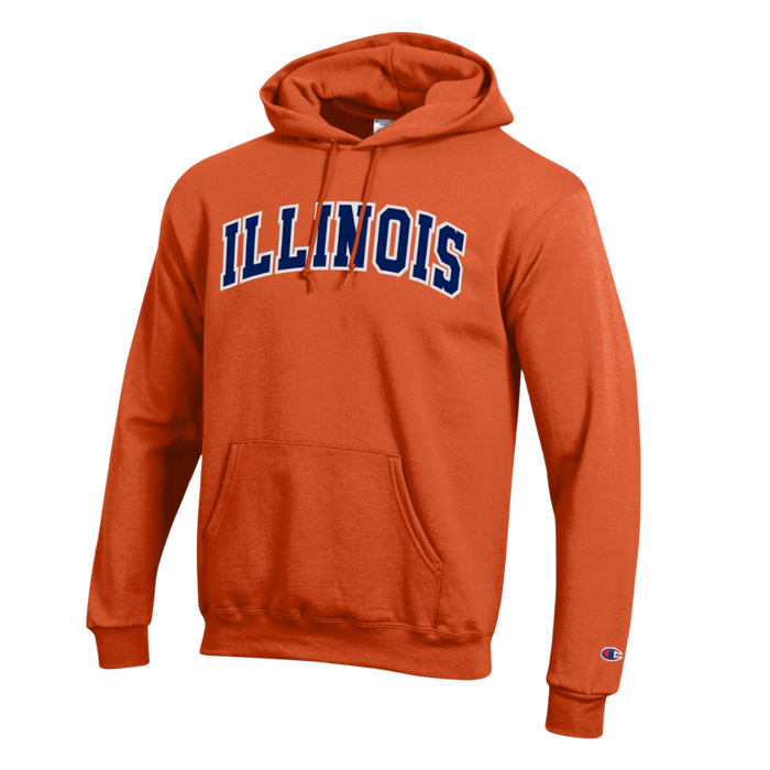 Illinois Fighting Illini Champion Powerblend Twill Hoodie