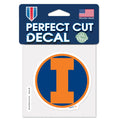 Illinois Fighting Illini Circle Vault Decal