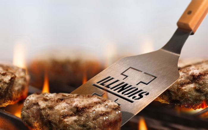 Illinois Fighting Illini Classic Series 3-Piece BBQ Set