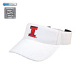 Illinois Fighting Illini Coolmax Adjustable Visor – White
