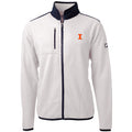 Illinois Fighting Illini Cutter & Buck Men's Cascade Eco Sherpa Fleece Jacket