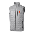 Illinois Fighting Illini Cutter & Buck Rainier PrimaLoft® Mens Eco Insulated Full Zip Puffer