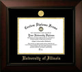 Illinois Fighting Illini Embossed Diploma Frame - 11" x 8.5"