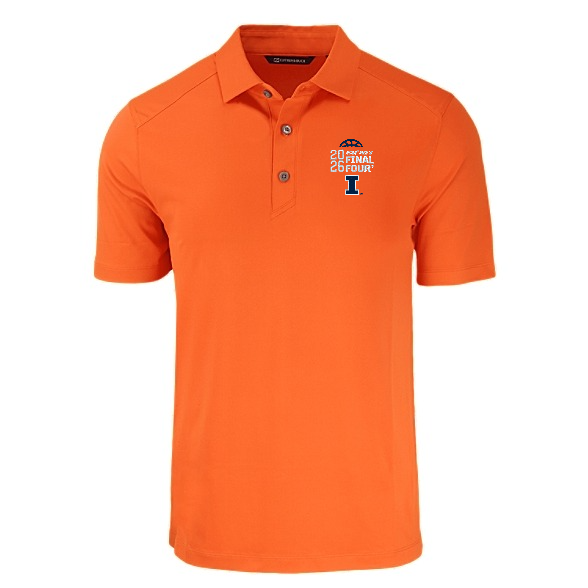 Illinois Fighting Illini Final Four Big and Tall Forge Polo