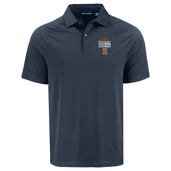 Illinois Fighting Illini Final Four Big and Tall Prospect Polo