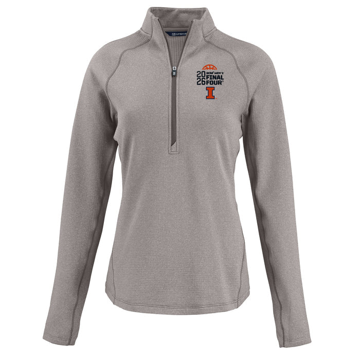 Illinois Fighting Illini Final Four Women's Peshastin Half-Zip Pullover
