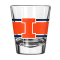 Illinois Fighting Illini Gameday 2oz Shot Glass
