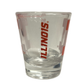 Illinois Fighting Illini Gameday 2oz Shot Glass