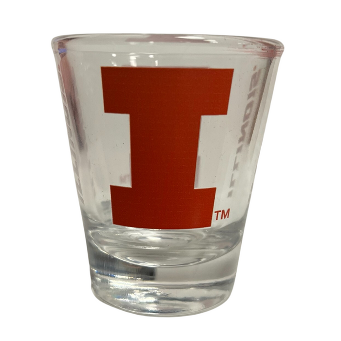Illinois Fighting Illini Gameday 2oz Shot Glass