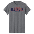 Illinois Fighting Illini Graphite Arch Tee