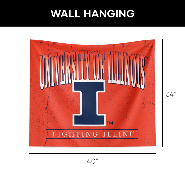 Illinois Fighting Illini Hanging Wall Decor
