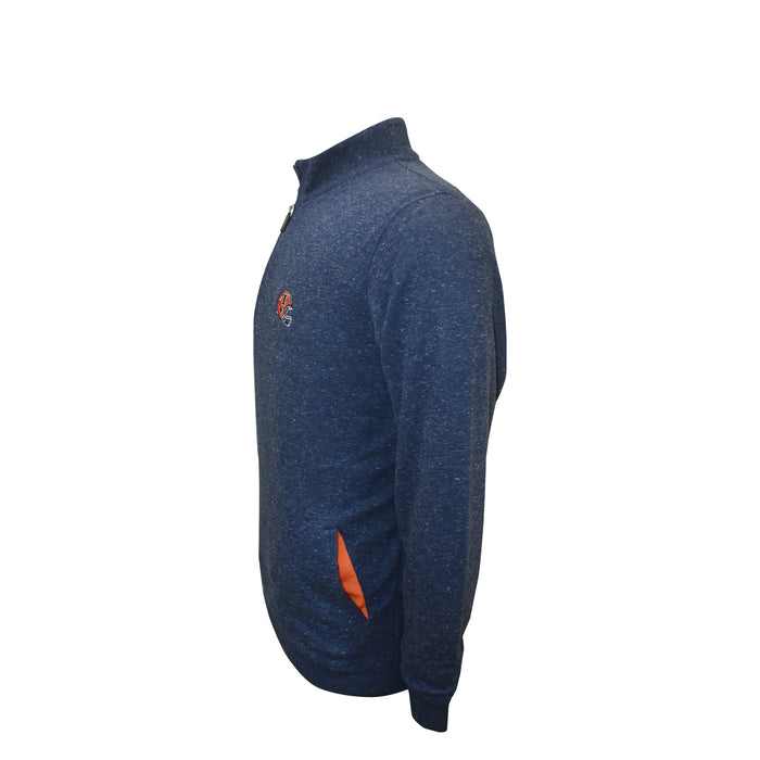 Illinois Fighting Illini Horn Legend Football Premium Quarter Zip Pullover